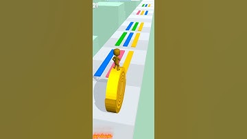 layers Roll  in Max Level Gameplay iOS , Android Walkthrough Update All Trailer Mobile Game#shorts