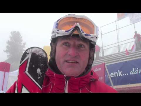 Interview with Guenter Hujara about giant slalom cancellation in Adelboden