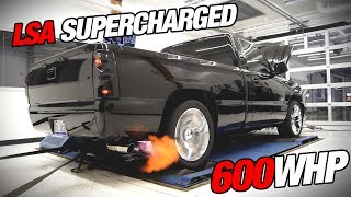 600HP LSA Supercharged Silverado | Dyno Tuning