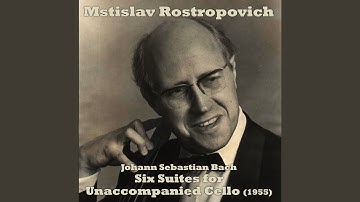 Suite No. 2 in D Minor, BWV 1008: Menuet I, II