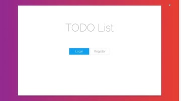 Laravel 5.5 & Vue.js TODO List