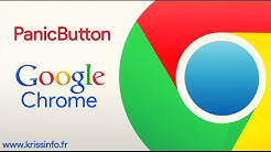 Extension PanicButton pour Google Chrome