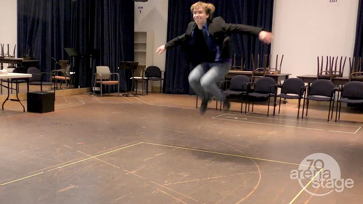Luke Spring recreates his tap routine from the Ell...