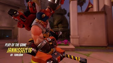 (PS4 Pro) Overwatch: CTF with FRIENDS! :D - Highlight Game 19