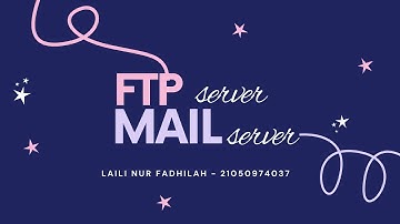 Jaringan Komputer - FTP Server dan Mail Server