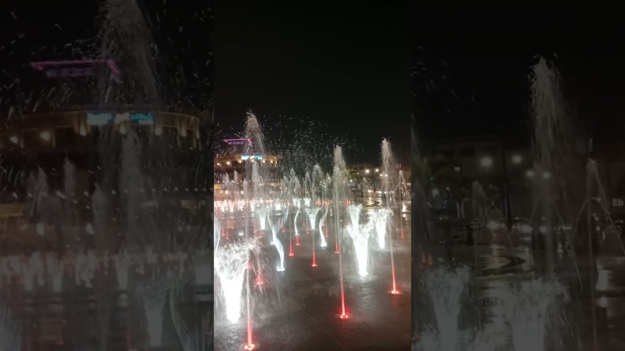 fountain ⛲ show fanater jubail | Royal commission jubail