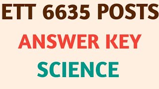 ETT 6635 Science Answer Key Resimi