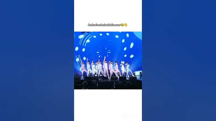 Joshua's cutest mistake ever🤭😂#shorts#viral#trending#shortsfeed#seventeen#joshua
