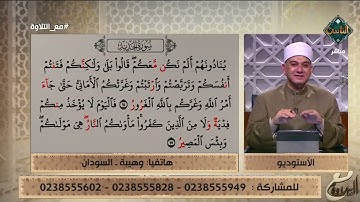 متصلة تتعلم تلاوة القرآن على الهواء