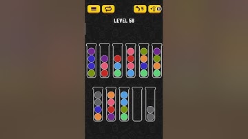 ball sort puzzle level 58 walkthrough