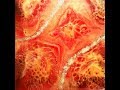 Abstract resin art using Pro-Marine, Le&#39;Rez &amp; Stonecoat pigments