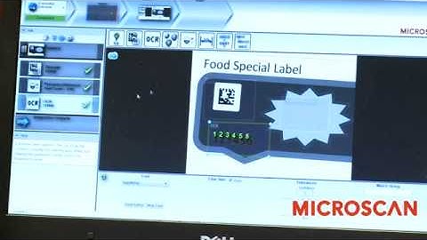 Microscan Intro Video   Camera Software Lighting