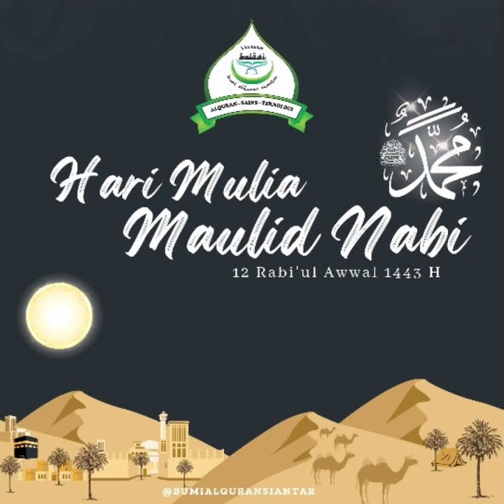 Maulid Nabi || Story WA || Telah Lahir Cahaya