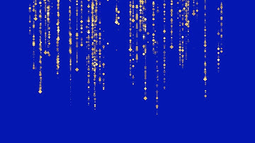 Animated Golden Particles Loop | Royalty-Free