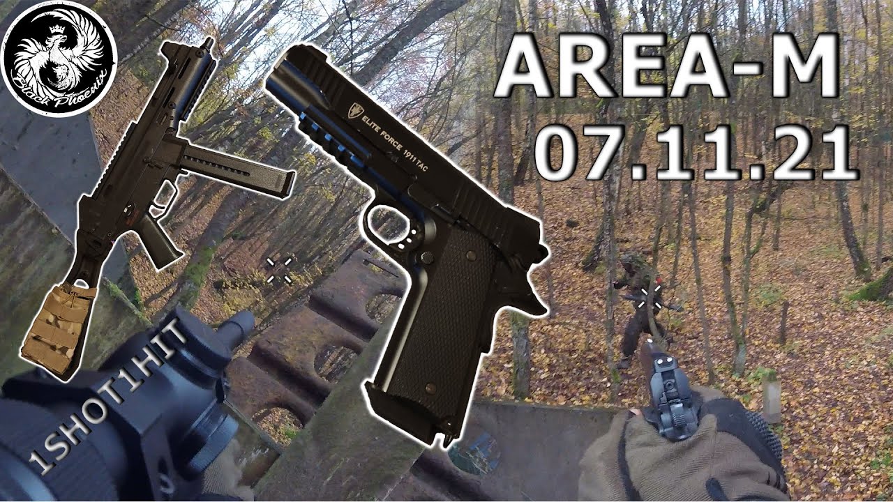 "Pistol Action, Scared People & ein Highlander?" Elite Force 1911 Tac Gameplay | Area-M | 07.11.21