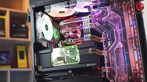 5200$ Watercooling Corsair Hydro X build with Z490 Master & Core i9 10900k | Gland Channel