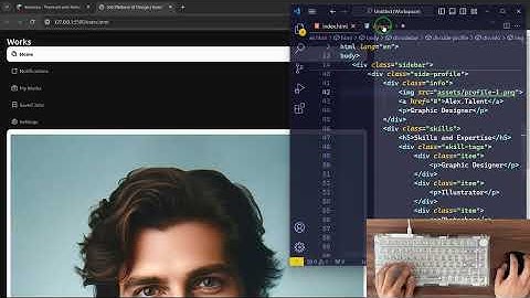 ASMR Programming - Job Platform UI Design - No Talking