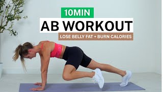 10 Minute Flat Stomach Workout Burn Calories Tone Abs