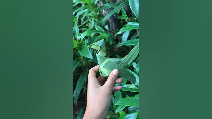 The Best Palm Leaves Bird Handmade #palmleaf #shorts #satisfying #trending #viral #reels