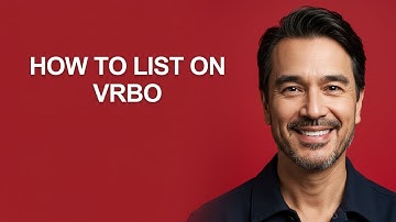 How To List On Vrbo - KevinHowTo