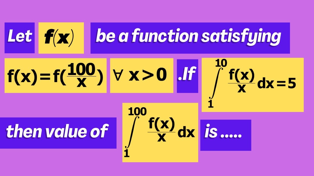 Most Definite Most Likely JEE(Main/Advanced) Question | topic-Definite Integration ...