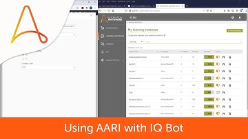 How to use AARI with IQ Bot to process invoices | Automation 360