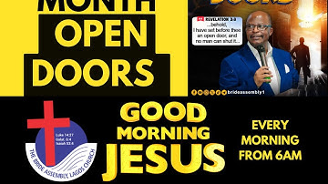 LIVE: #GOOD_MORNING_JESUS | #GMJ SEASON 2025 | #ComingToSeekHisFace | #GodCanBeTrusted | #DAY330