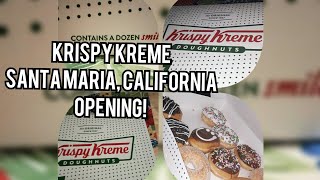 Krispy Kreme Doughnuts in Santa Maria California||Aicer Vlogs