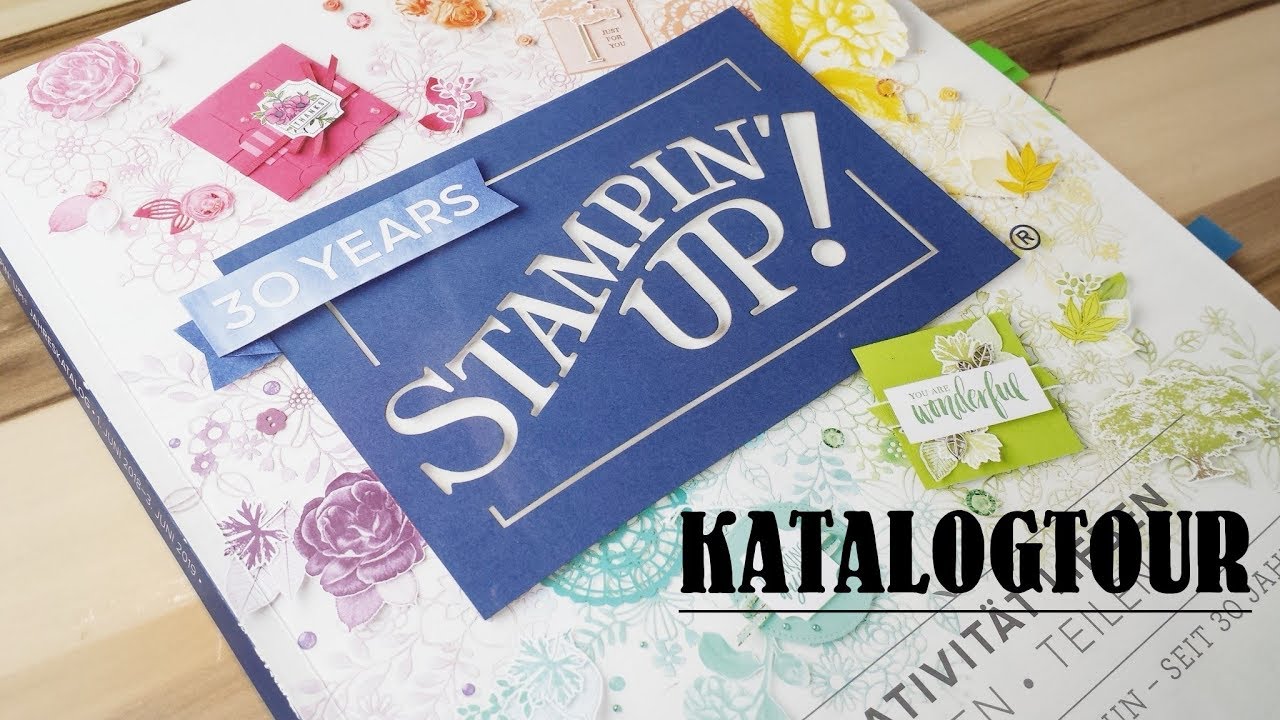 Stampin' Up! Katalogtour Katalog 20182019 ES GEHT LOS! YouTube