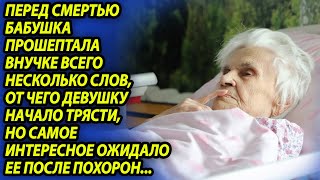 Бабушка прошептала внучке очень важные слова, после которых девушка оторопела.