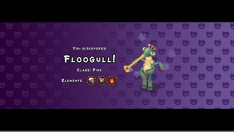 Hatching Floogull on Amber island