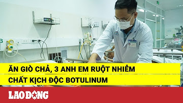 Ăn giò chả, 3 anh em ruột nhiễm chất kịch độc Botulinum | Báo Lao Động