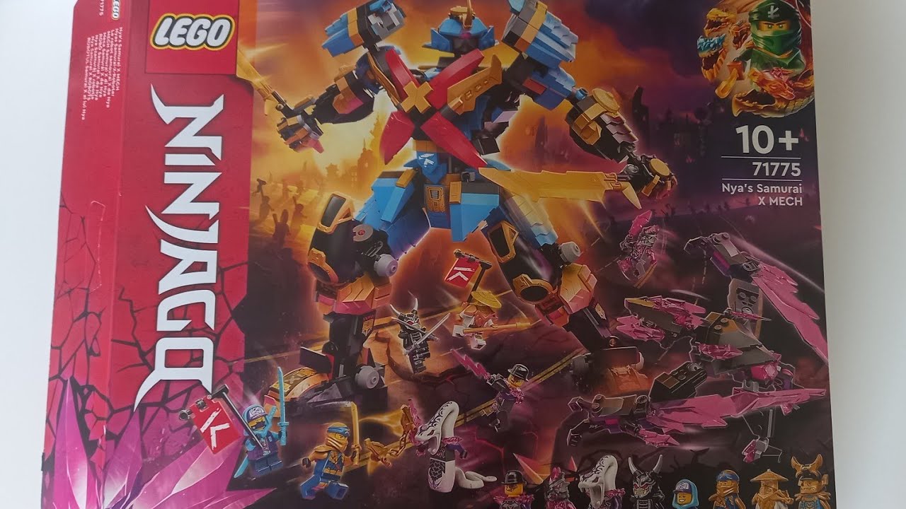 LEGO Ninjago Nya's Samurai X Mech Set Review (71775) - YouTube