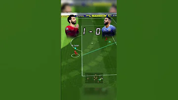 صلاح ضد محرز تحدي فخر العرب في بيس موبايل 