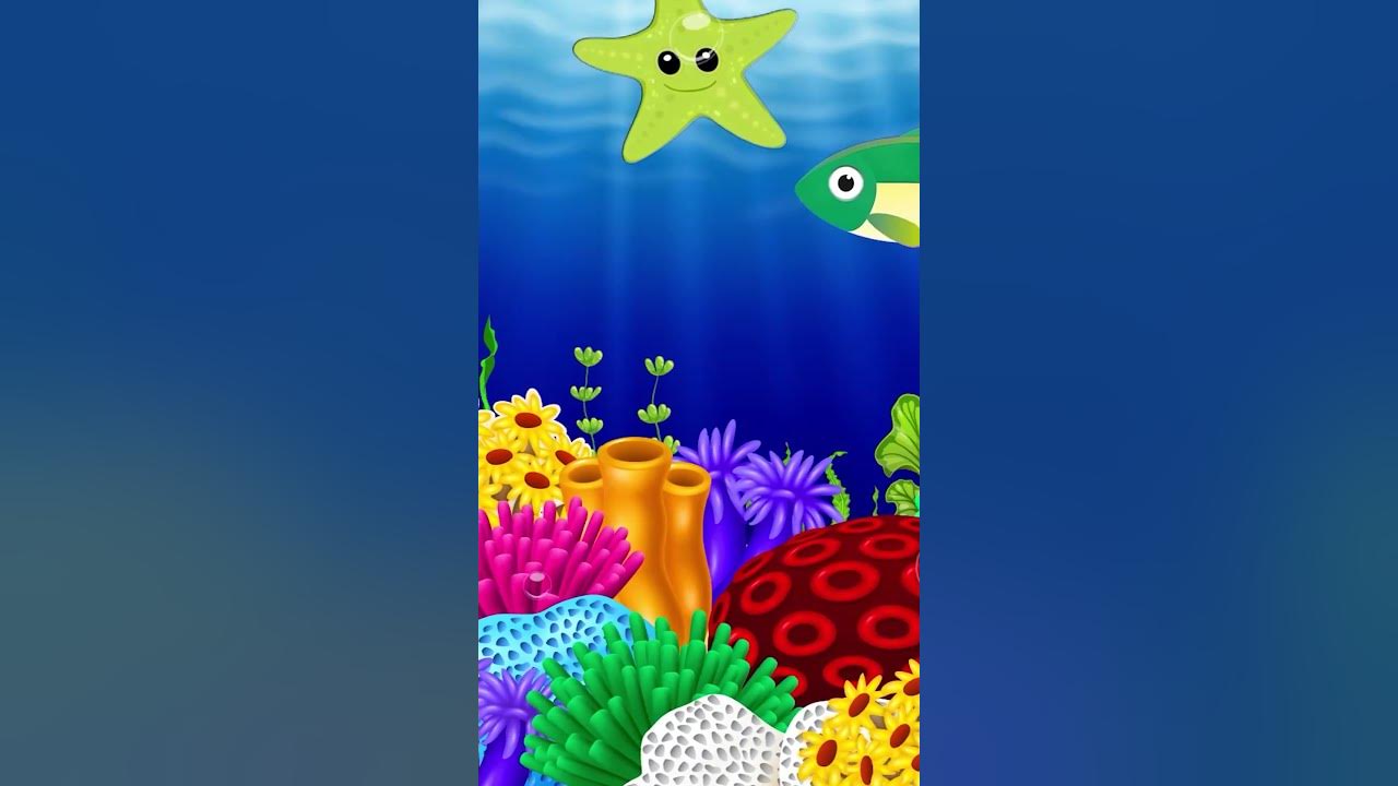 lullaby for babies to go to sleep fish animation  Bedtime Lullaby For Sweet Dreams Shorts #308