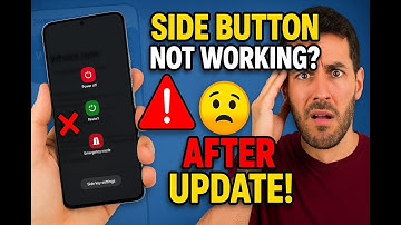 Pressing and holding side button does not open power off menu on Samsung S24 | One UI 7 | Fix it