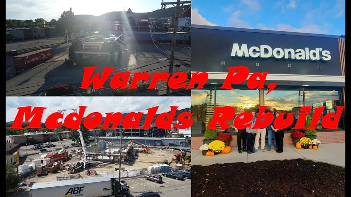Warren PA, McDonalds Rebuild