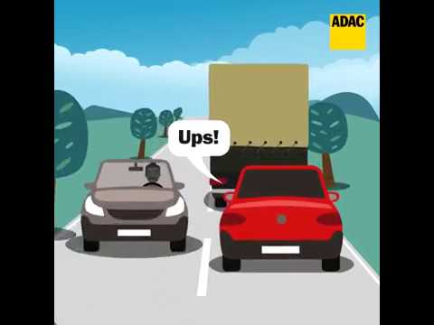Überholen auf der Landstraße | ADAC 2018 - Überholen auf der Landstraße | ADAC 2018