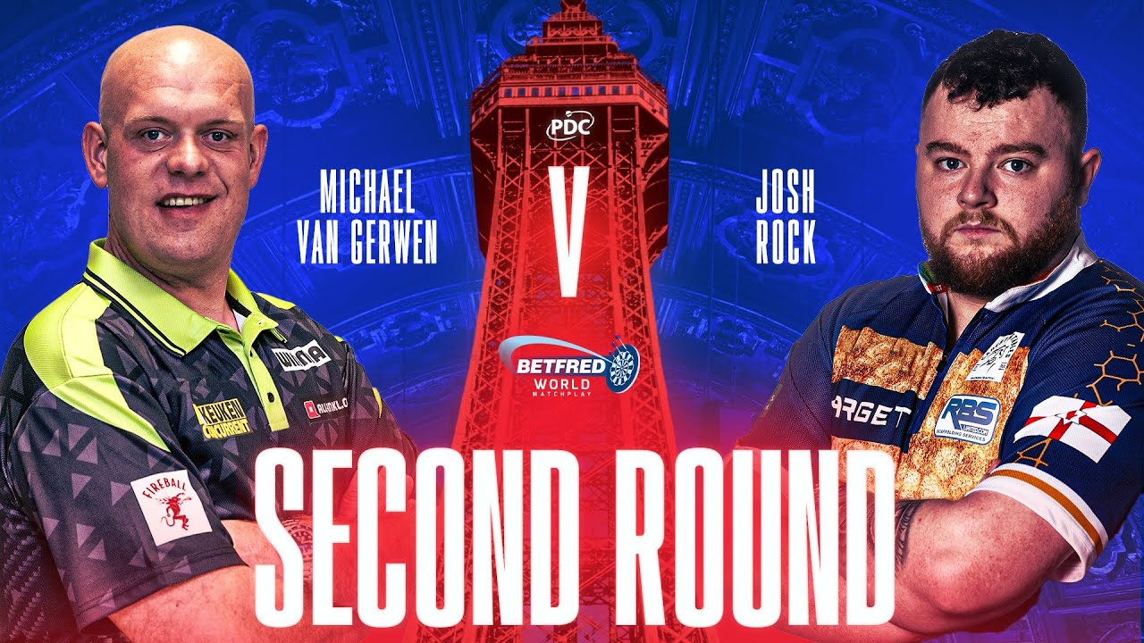 Michael Van Gerwen vs Josh Rock • World Matchplay 2025 Turno 2 (Blackpool) ITA