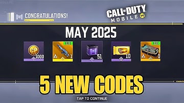 *NEW* CODM 9 WORKING NEW REDEEM CODES MAY 2025 | NEW CODM REDEEM CODES MAY 2024|REDEEM CP