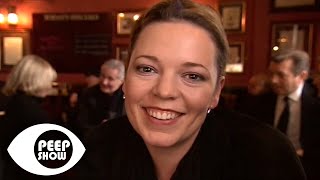 David Mitchell on casting Olivia Colman in Peep Show #comedy #oliviacolman #davidmitchell