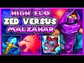 This Zed was disrespecting my Malzahar too much | Prophet Malzahar - League Of Legends