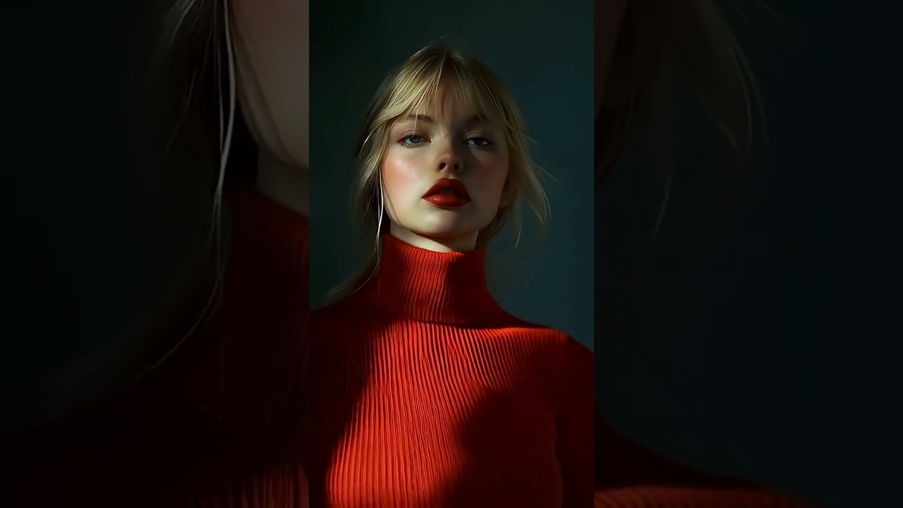 Chic Red Turtleneck to Brighten Your Wardrobe 