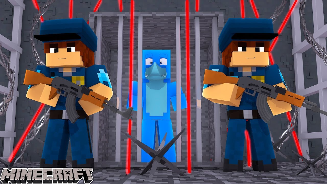 THE WORLDS WEIRDEST PRISON ESCAPE !! Minecraft w/ Sharky - YouTube