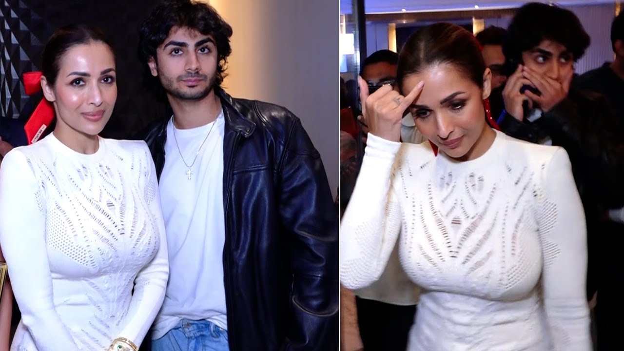 Malaika Arora With Son Arhaan Khan At The Red Carpet Launch Of The Dlc malaika-arora-with-son-arhaan-khan-at-the-red-carpet-launch-of-the-dlc