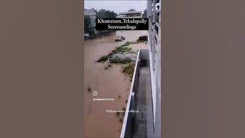 Khammam floods