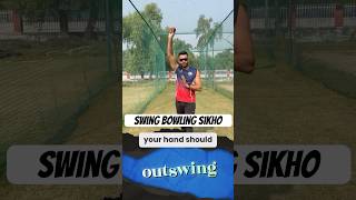 Arm Path Secrets for Outswing &amp; Inswing Explained || Cricket tips || Swing Bowling #shorts #cricket