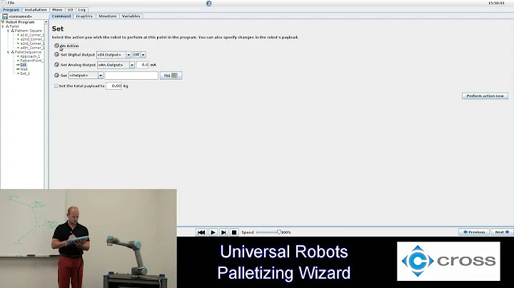 Universal Robots Palletizing Wizard Grady Turner