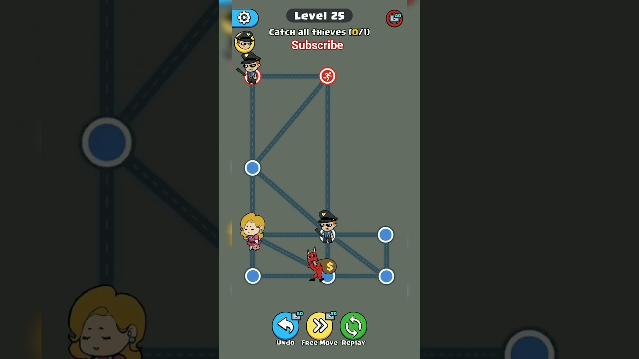 [Challenge Mod] Catch The Thief Super Police Level 25 