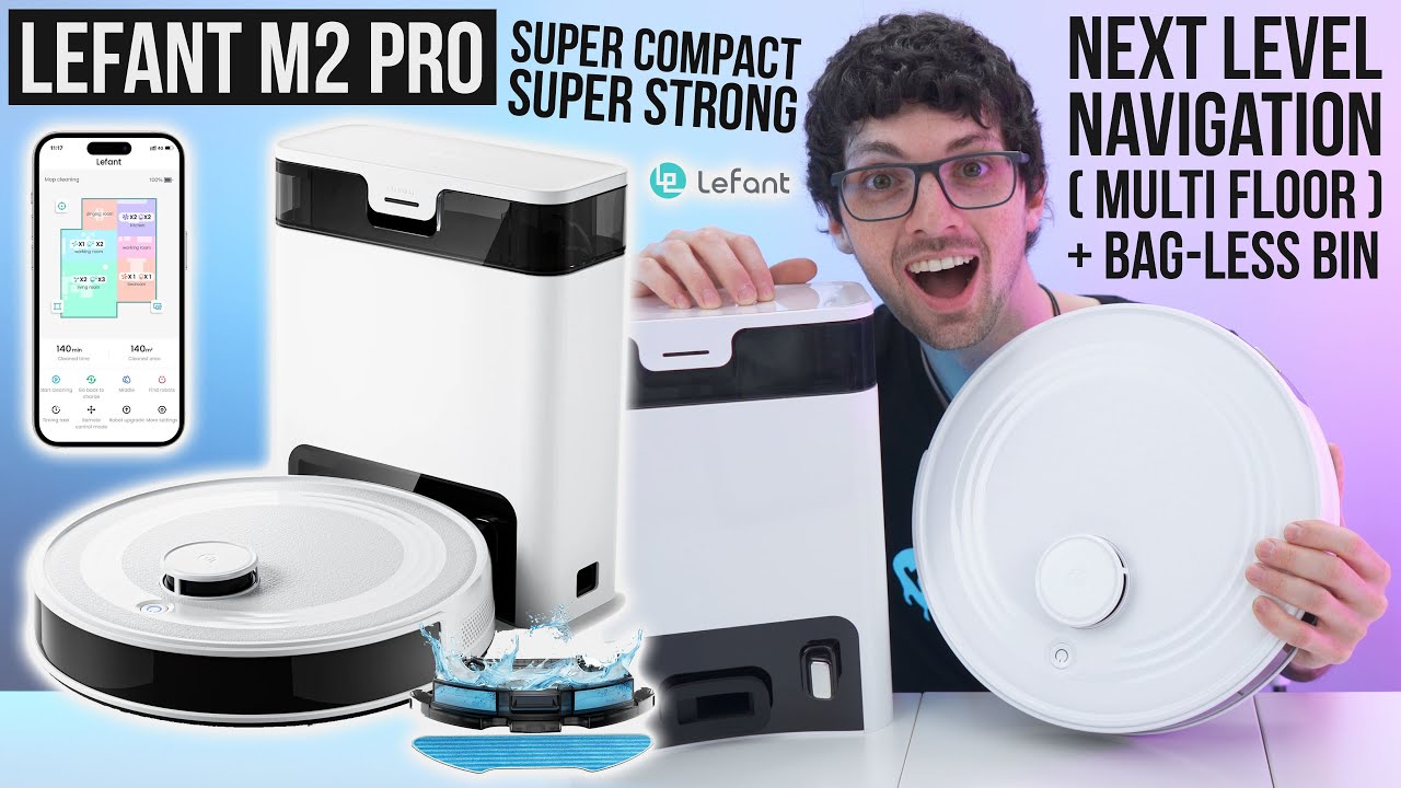 Powerful, Slim & Made for Pet Owners! - Lefant M2 Pro Review & Test (Super Compact, Bagless Vacuum)